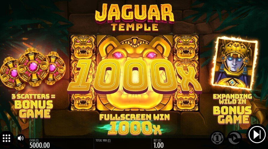 Jaguar Temple عملية اللعبة