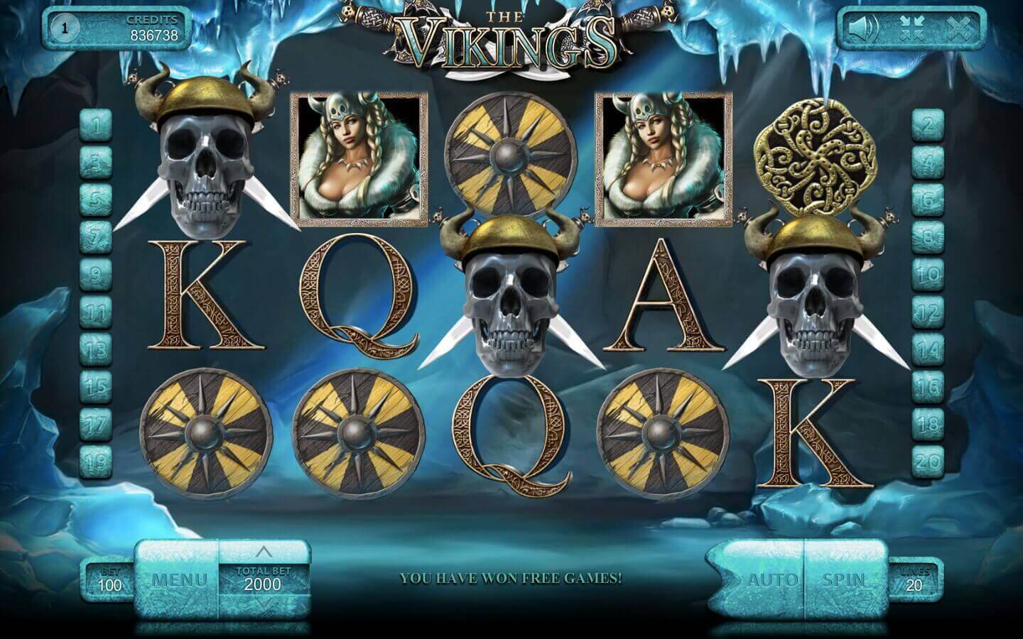 The Vikings عملية اللعبة