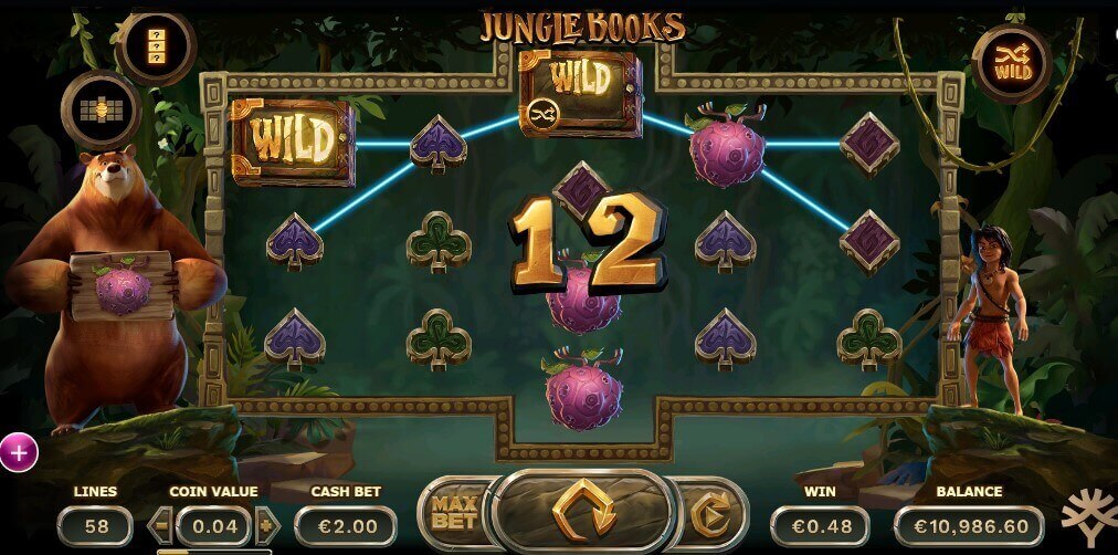 Jungle Books عملية اللعبة