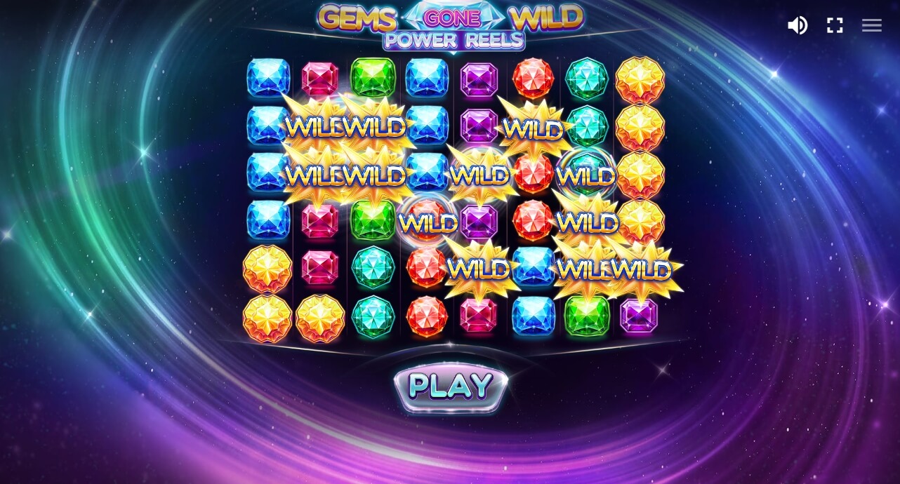 Gems Gone Wild Power عملية اللعبة