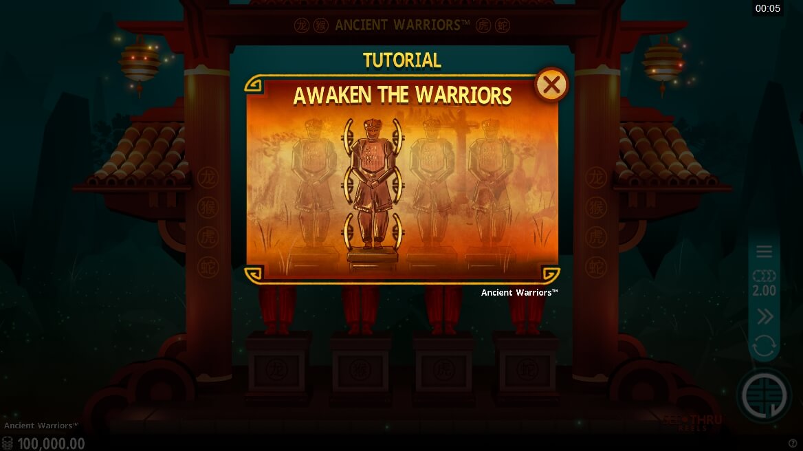 Ancient Warriors عملية اللعبة