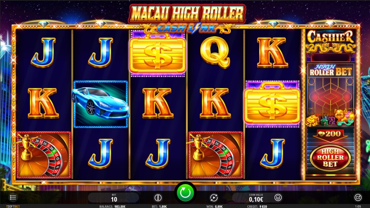 Macau High Roller عملية اللعبة