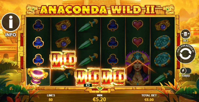 Anaconda Wild 2 عملية اللعبة