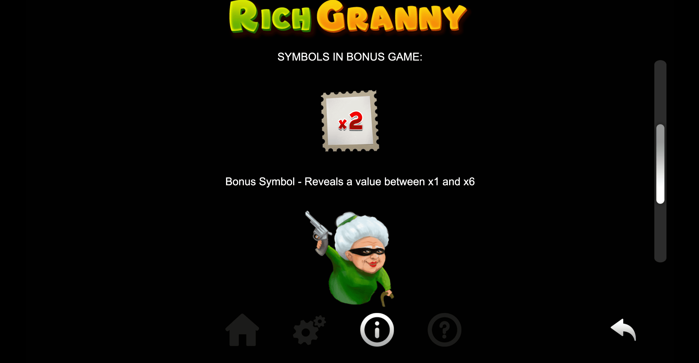 Rich Granny عملية اللعبة