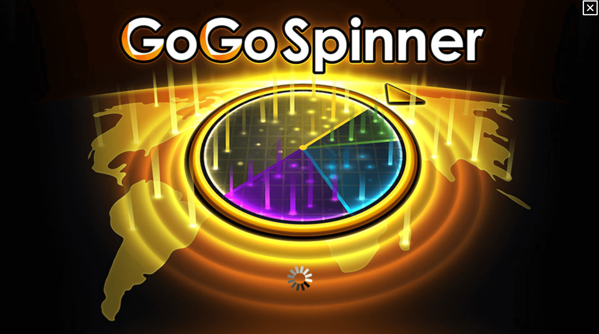 Go Go Spinner عملية اللعبة