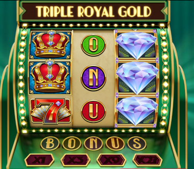 Triple Royal Gold عملية اللعبة